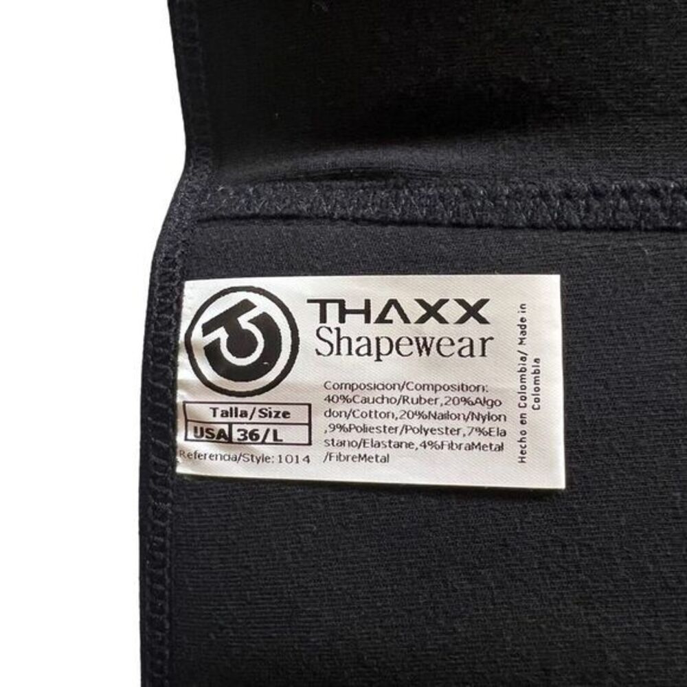 Sport Thermal Waist Cincher Latex Size 36 /‎ L / Style 1014 Blue 2 Hooks - Picture 2 of 12